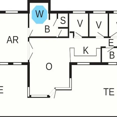 14 Person In Rodby-by Traum Prázdninový dům Kramnitse